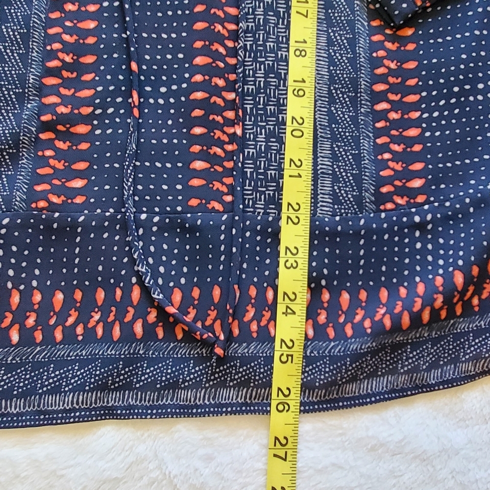 EUC - Skies Are Blue | 3/4 Sleeve Blouse Size M - Picture 4 of 9